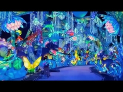 Decorate the festival with handmade decorative flower lamps