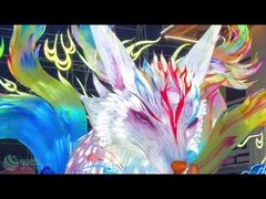 Outdoor Large 3D Chinese Festival Lantern Customizable 200CM