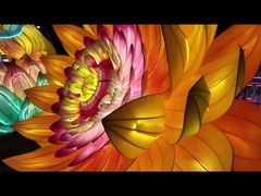 High-Quality Artificial Lotus Lanterns for Outdoor Decoration and Festival Decor