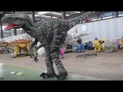 Life-like Walking Velociraptor Costume | Jurassic Park Dinosaur Suit for Sale