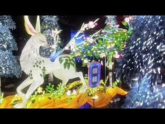 Outdoor Christmas Festival Deer Animal Lanterns Handmade with LED Lights