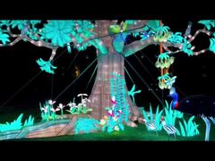 View Large Festival Decorative Animal Lantern Lion Sculpture Zoo Park Outdoor Decorative 