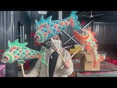 Watch: Chinese Style LED Fish Lantern, New Year, and Lantern Festival Showcase