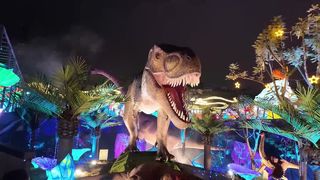 Large Electronic Dinosaur Model Animated T-Rex
