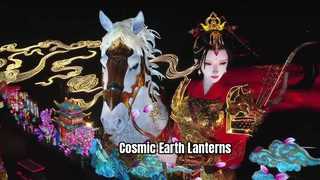 Giant Earth Lanterns Cosmic Scene Decor