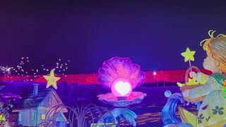 Ocean Fantasy: Colorful Nighttime Festival Light Show