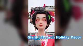 Stunning Chinese beauty silk lantern