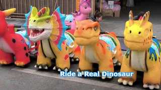 Realistic Riding Dinosaur Fun
